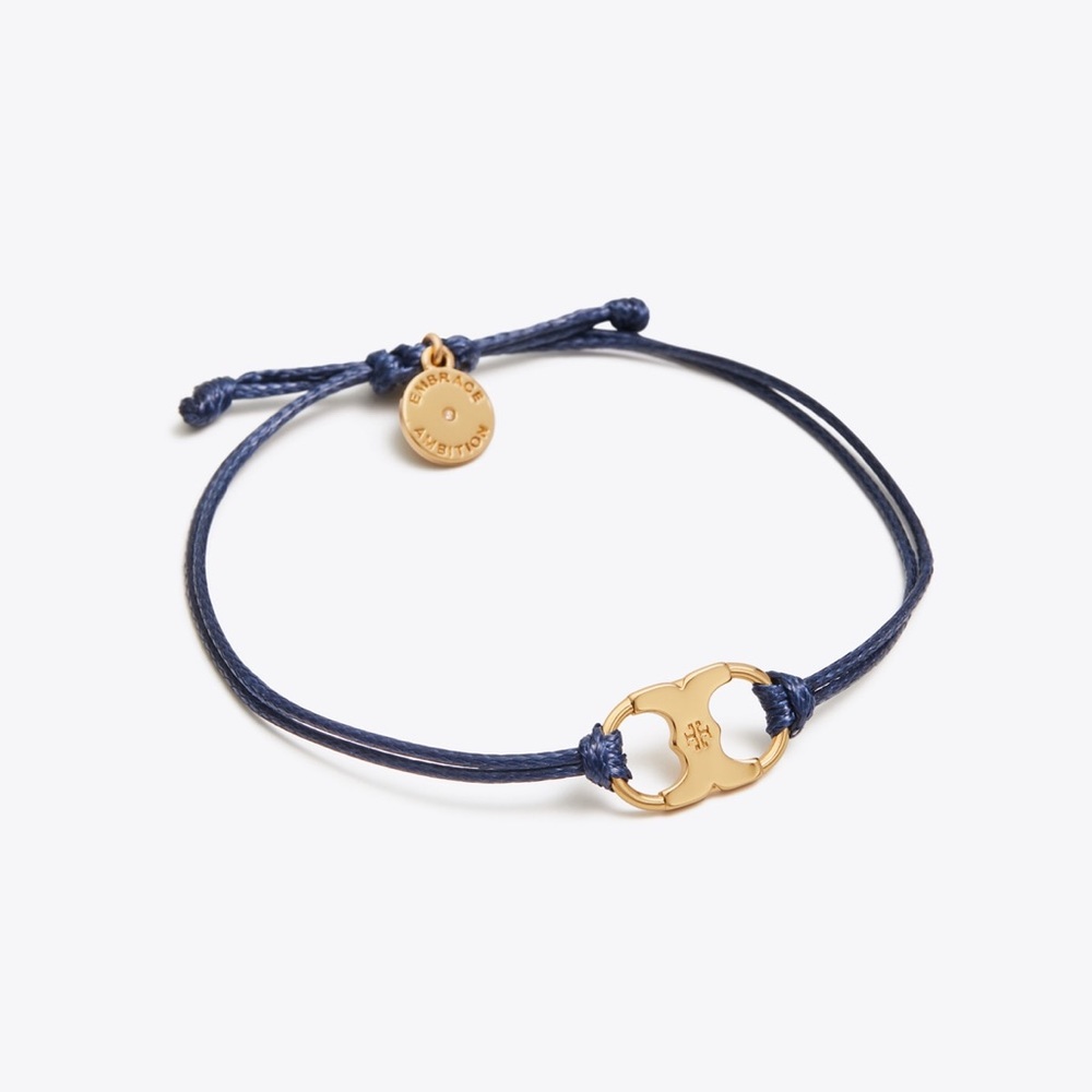 Tory Burch Embrace Ambition Navy Bracelet